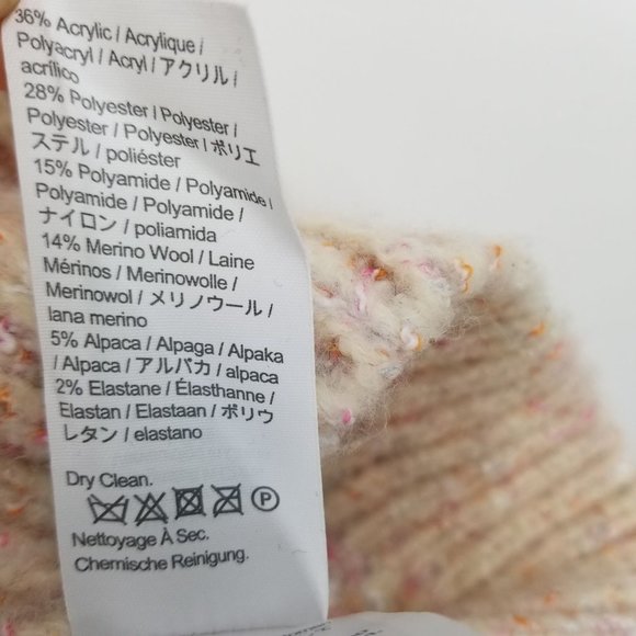 J. Crew Space Dyed Crewneck Sweater Alpaca and Merino Wool Blend - Picture 7 of 12